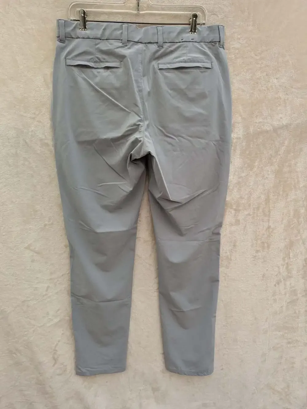 Mizzen+Main Helmsman Slim Fit Men's Gray Performance Pants 33x32
